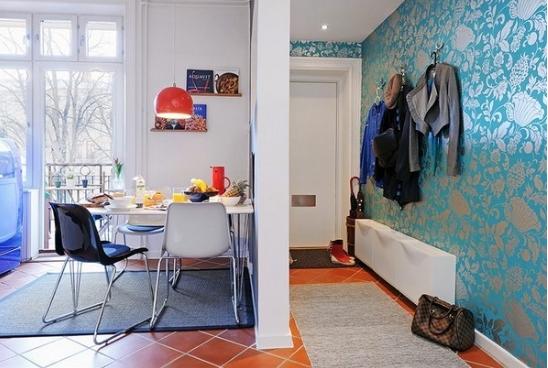 Tường hoa nhà đẹp mùa thu